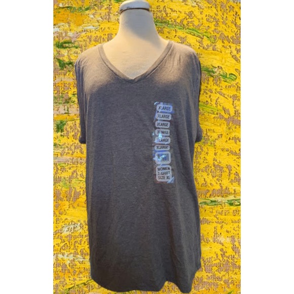 None Tops - NWT Woman's V-Neck T-Shirt